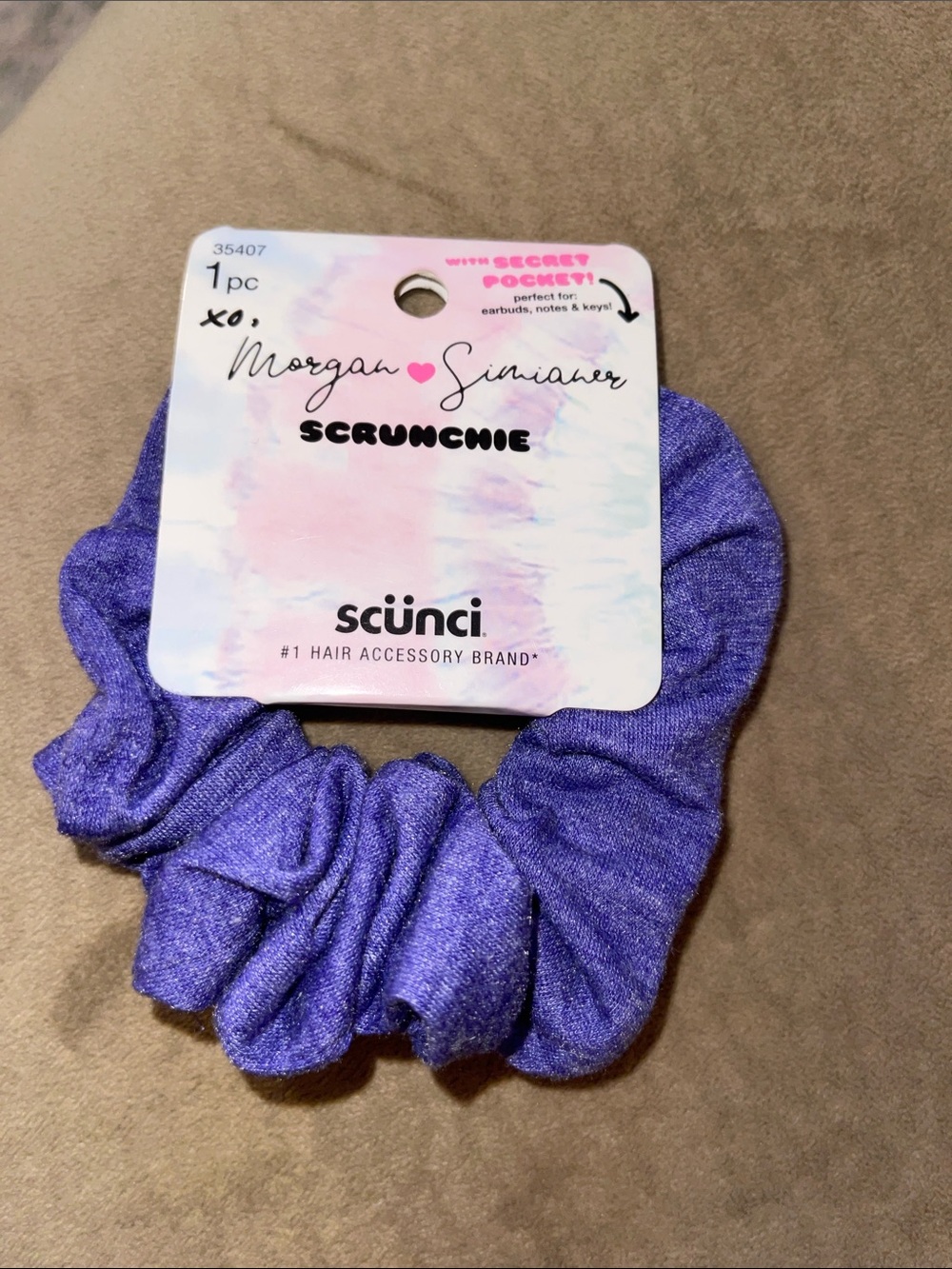 Scunci & Goody & Hue Hair Accessory Set - Purple, Beige, Brown, Tortoise New - Picture 2 of 9